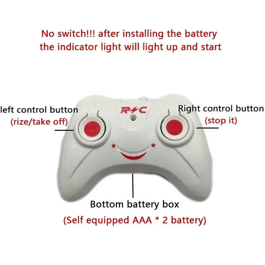 NNEOBA Rechargeable Mini RC Drone for Kids